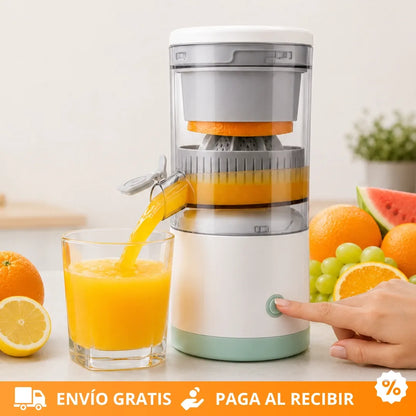 Exprimidor Eléctrico Portátil Recargable - Jugo Natural En Segundos